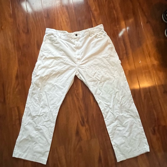 White dickies cargo mens pants - Picture 1 of 3